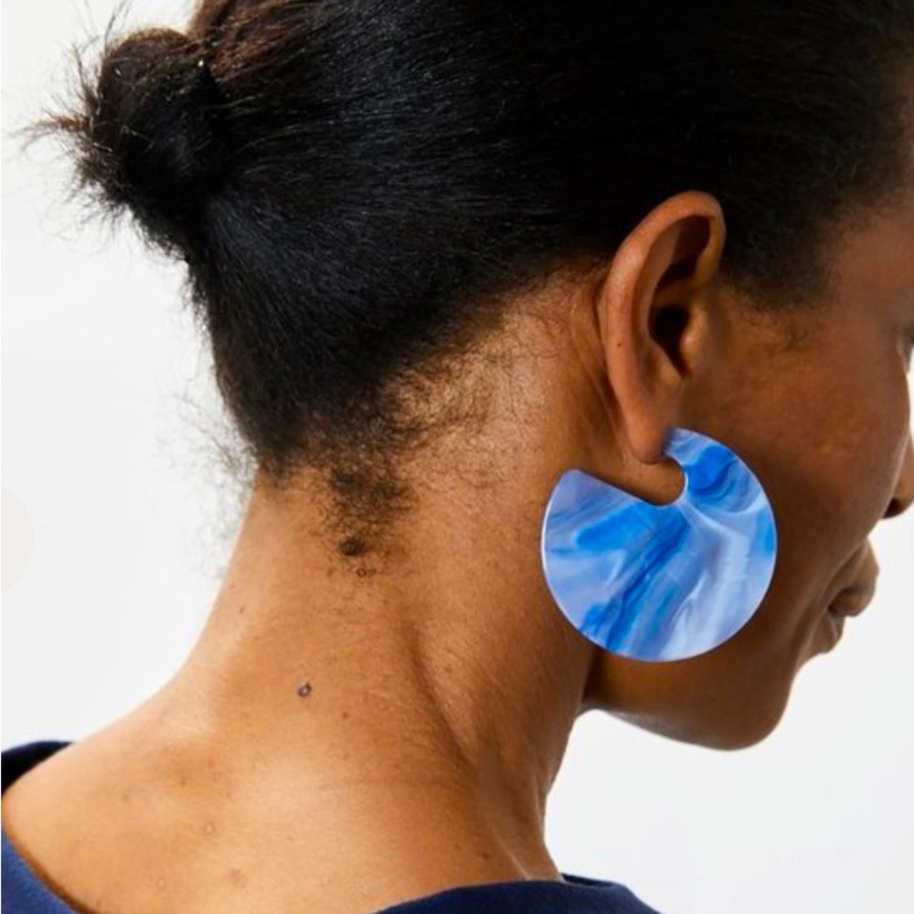 Rachel Comey Camille Earrings Blue